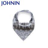 Promotion Unisex 4 Pack Triangle 33x30cm Bandana Baby Bibs For Sale thumbnail-4