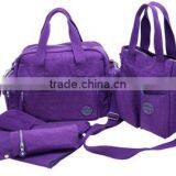 4pcs 2colors Hot Sale High Quanlity Aardman Waterproof Functional Adult Diaper Bag for Mother thumbnail-2