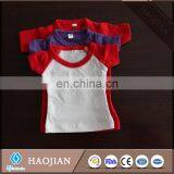 Plain Sublimation Polyester T-shirts for Toys Mini T-shirts 100% Polyester T-shirt for Bears thumbnail-3