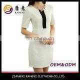 Women Office Casual Dress,Western Style High End Dress thumbnail-1