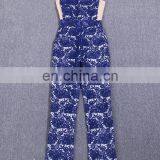 New Lace Mesh Blue Women Jumpsuit Casual Jumpsuit Wholesale thumbnail-4