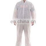 Disposable Non Woven Coverall With Elastic Hood for Sale thumbnail-3