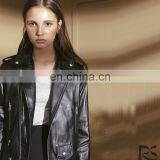 PU Leather Moto Women Jacket thumbnail-1
