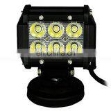 SUV ATV Flood 12V 4" 18W LED Light Bar LED Work Light thumbnail-3