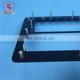 Laser Cutting Powder Coated Black Bending Welding Parts Processing Fabrication Flat Sheet Metal thumbnail-6