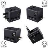 Hot Sell UK US EU AUS Multi Plugs Universal Travel Adapter With USB thumbnail-3