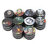 D63mm&H50mm Aluminium Alloy 4-layer White Line Colour Printing Comic and Animation Smoking Grinder Tobacco Grinder thumbnail-1