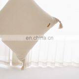 RAWHOUSE White Black Gray Blue Knitted Pillow Case Cushion Cover With Tassels thumbnail-4