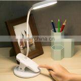Modern Portable USB Rechargeable Bedside Study Mini Led Table Lamp Clip Desk Lamp thumbnail-7