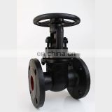 BS DIN Double Flanged Cast Iron Metal Seat osy Gate Valve