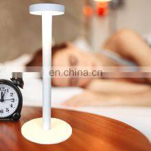 Hot Sale Hotel Deco LED Rechargeable Cordless Bedside Table Lamp thumbnail-1