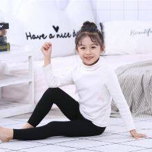 Hot Selling Winter Season Kids' Autumn Cashmere Fabric Pants Warm Trousers thumbnail-2