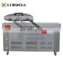 LONKIA Automatic Double Chamber Vacuum Seal Food Packing Machine thumbnail-3