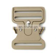 Hot Product Outdoor Buckle Custom Logo 50mm Metal Adjustable Tactical Belt Buckle for Military