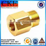Gold Plating Steel CNC Lathe Parts in Machinery Parts