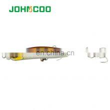 JOHNCOO 90mm 15g Sinking Pencil Lure Fishing Pencil Bait Propeller Lure thumbnail-4