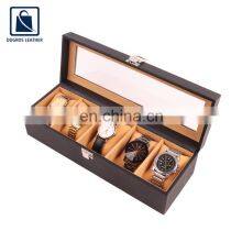 Lock Closure Type Nickle Fitting Unisex Genuine Leather Watch Box From Reputed Supplier thumbnail-5