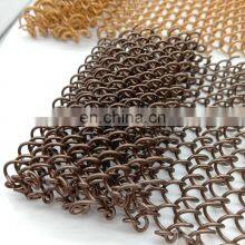 Metal Drapery Wire Mesh Screen Chain Link Mesh Curtain
