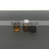 3ml Amber Vial Round Essential Oil Glass Bottle