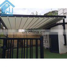 Retractable Pergola Bioclimatique Roof Louvre Motorized thumbnail-1