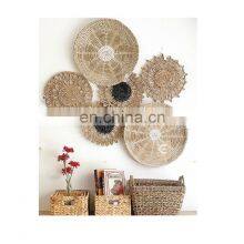 Seagrass wall plate/ Vietnam wall decoration wicker plate - Hanging rattan basket. Angelina +84327746158