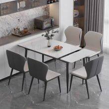 Stretchable Sintered Stone Dining Table for Dining Room thumbnail-2