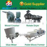 To Produce Solid Wooden Block From Wood Pallet Block Machine thumbnail-3