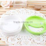 Smiling Face Type Colorful Round Double-deck Plastic Soap Dish thumbnail-5