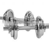 20kg chrome dumbbell set