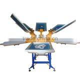 Manufacturer Good Price 6 Color 6 Station T-shirt Screen Printing Machine thumbnail-2