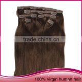 2015 Cheap Clip In Hightight Hair Extension India Virgin Human Hair Extension thumbnail-5