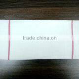 100% Cotton White Herringone Tea Towel With Washing Treatment thumbnail-3