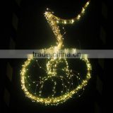 LED copper wire large vine light string for indoor decoration