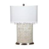 Modern Seashell Table Lamp With Metal Base thumbnail-1