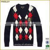 Presley Oem High Quality Sweater Cardigan Children Plain Knited Sweater School Cardigan thumbnail-2