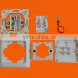 European Style Flush Mounted One Gang One Way Wall Switch With Light (F3101) thumbnail-3