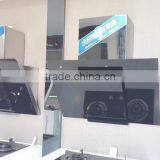 Full Black Wall Mounted 90cm Cooker Hood With High Suction thumbnail-3