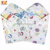 Yarn Dyed Gauze Cotton Jacquard Strawberry Design Baby Warp Blanket thumbnail-4