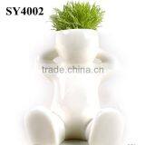 Small White Table Grass Dolls thumbnail-1