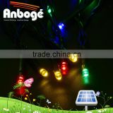 22M Long RGB Color 22M Solar Christmas String Light Wedding Party Garden Holiday LED Decorative Lights