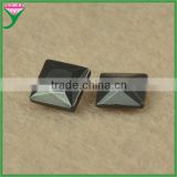 wholesale square shape faceted synthetic magnetic hematite beads