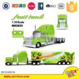New Product 1:38 Scale 4CH Rc Car Toys With Light Rc Fruit Truck thumbnail-4