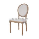 French style antique round back dining country style chair                        
                                                Quality Choice