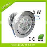 5W LED Ceiling Down Light Housing,Epistar LED Recessed Light AC100-240V 451LM Quality Choice