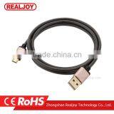 New 0.2m/1m/2m/3m Sample Order Mix Color Zinc Alloy Smartphone Braided Charging Data Micro 2.0 Usb Cable thumbnail-3