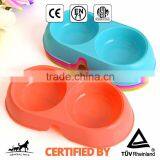 Pet Bone Plastic Dog Food Bowl Colorful Basic Bowl Feeder                        
                                                Quality Choice