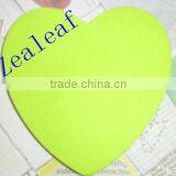 Hot Selling Promotional Sticky Notes Multycolor Sticky Notes Heart Shaped Memo Pad