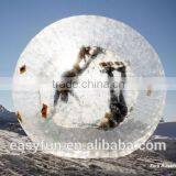 Recreation and Sport of Rolling Downhill Inside an Orb,transparent Plastic Zorb Ball thumbnail-2