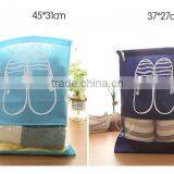 Custom Non Woven Drawstring Shoe Bag Sack Personalised Draw String Shoe Bag thumbnail-4