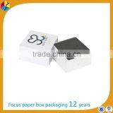 Custom Logo Small Cardboard White Box Jewelry Packaging thumbnail-1